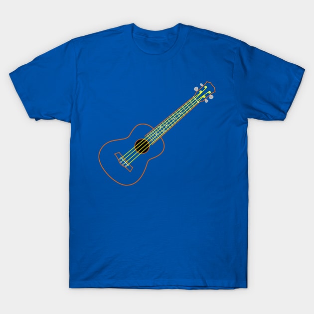 Ukulele lines T-Shirt by Nonsense-PW